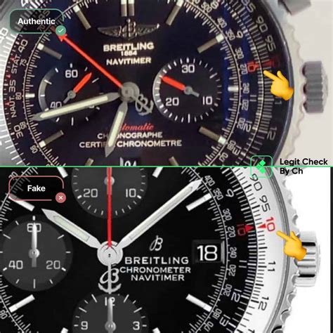 breitling come vedere se e originale|how to spot a fake Breitling.